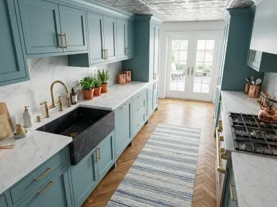 Alexander Black Marble Farmhouse Sink | Apron-Front Luxury Kitchen Basin - 2 - MarbleCenter